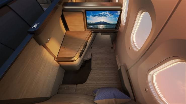 ANA The Room, the widest business class seat and one of the best business class seats in 2026