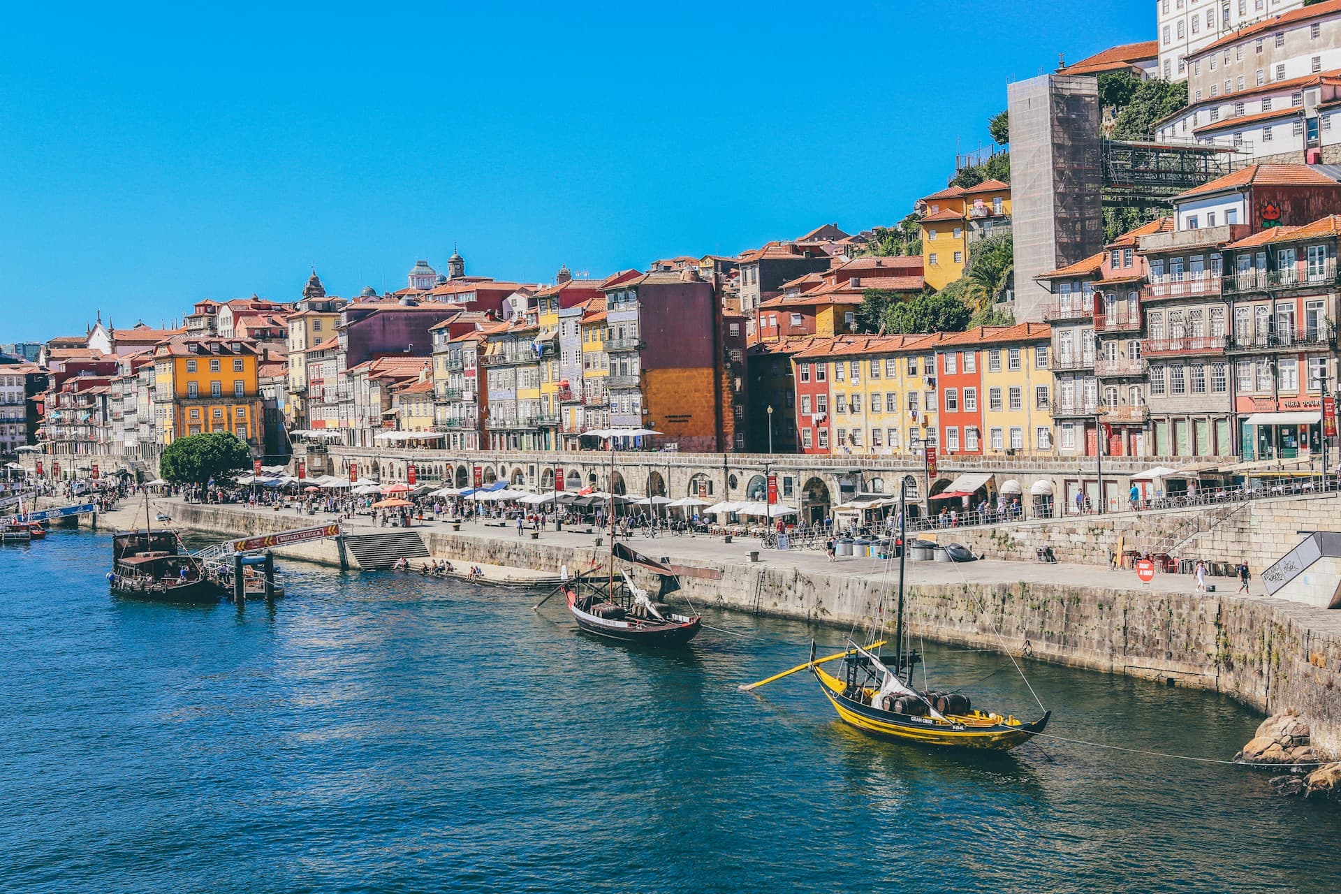 Business class flights to Porto, Portugal