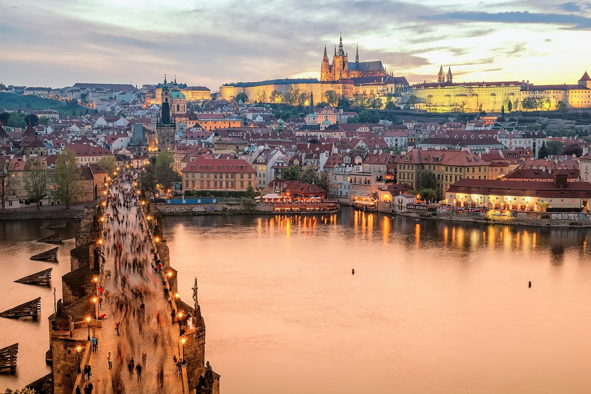 Business class flights to Czechia