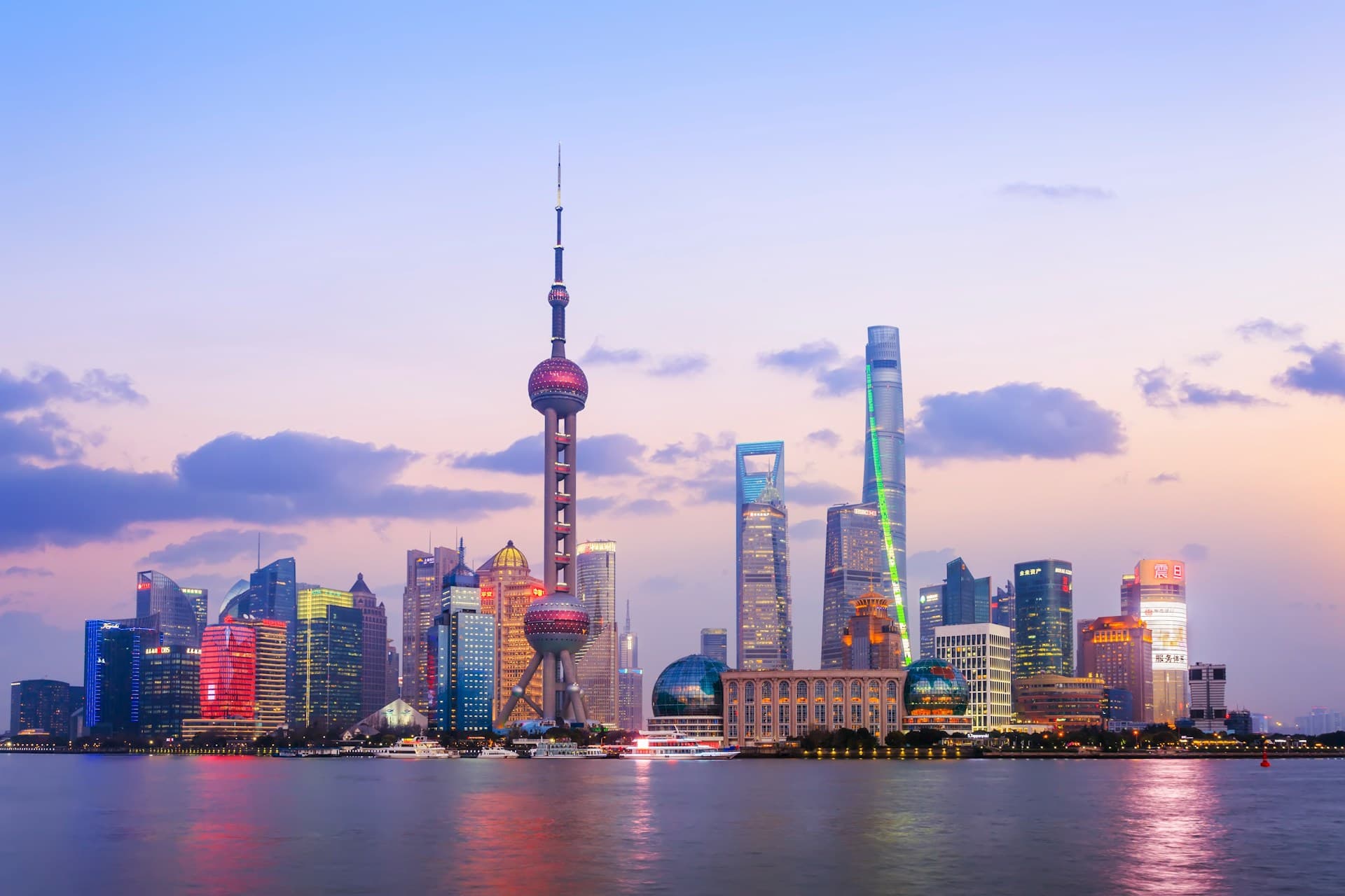 Business class flights to China